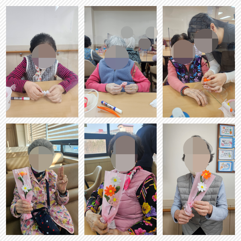 공예활동 _ 모루 꽃 만들기